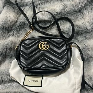 GG Marmont matelassé mini bag
